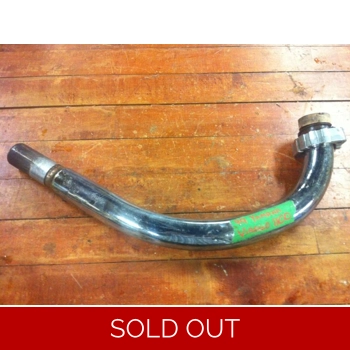 1984-99 Yamaha XV1000 XV1100 Virago Front Exhaust Head Pipe with Collar 1TA-14621-00-00